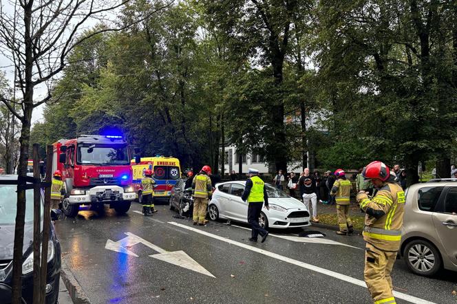 Wypadek na ul. Jagiellońskiej 