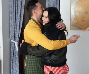 Barwy szczęścia odc. 3183.  Weronika (Maria Świłpa), Błażej Modrzycki (Piotr Ligienza)