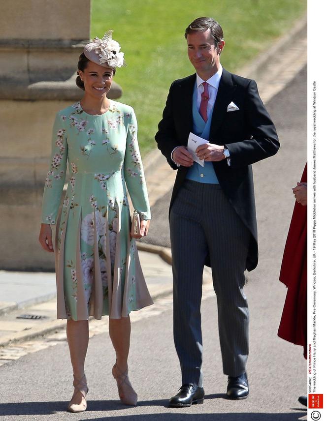 Ślub księcia Harry'ego i Meghan Markle - Pippa Middleton i James Matthews 