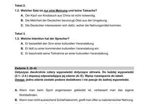 Matura 2021: Arkusz CKE z języka niemieckiego na poziomie rozszerzonym [14.05.2021]
