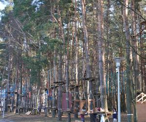 Powstaje park linowy w Białymstoku! To nowa inwestycja na plaży Dojlidy