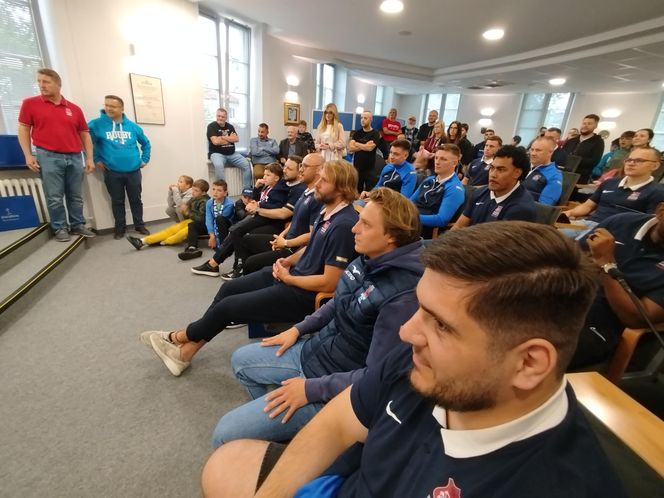 Społeczność sportowców i kibiców rugby z Siedlec uczciła największy z dotychczasowych sukcesów w historii klubu