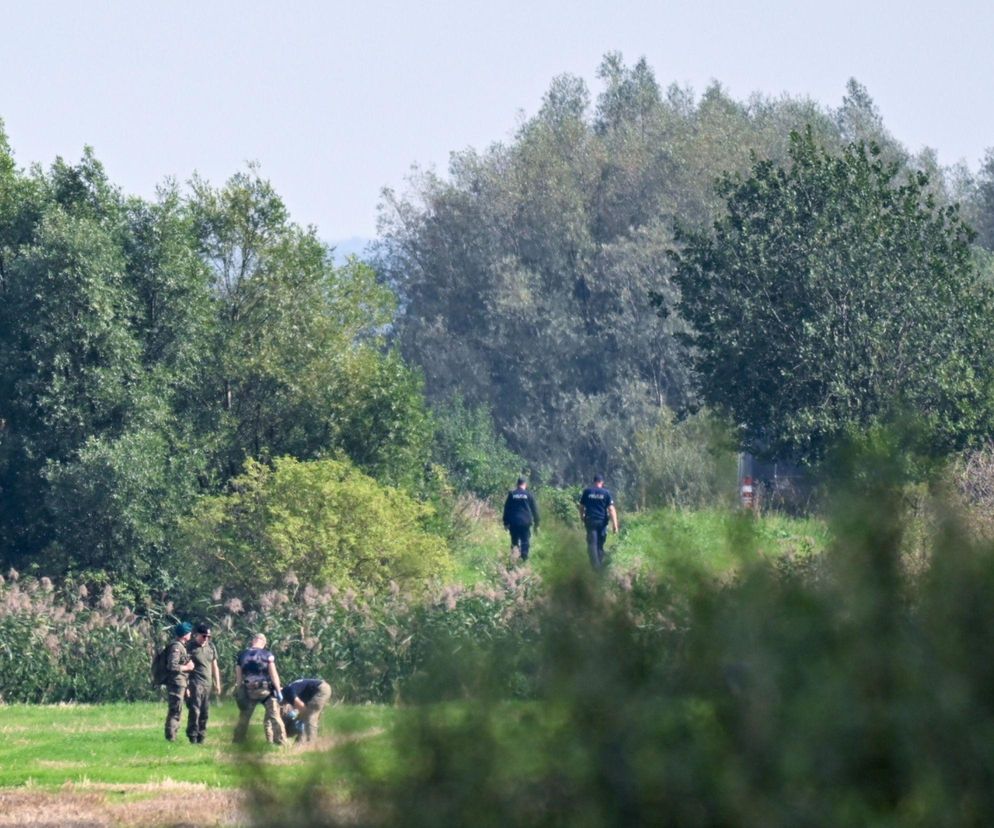 Szczątki dronów w 10 miejscowościach. Są nowe dane policji