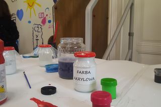 Do malowania zaproszono uczniów z bydgoskiej podstawówki