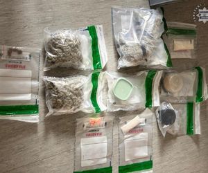 Narkotykowy biznes w Chorzowie przerwany. Policja zatrzymała parę z blisko 2500 działkami dilerskimi