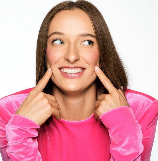 Iga Świątek w kampanii Lancome