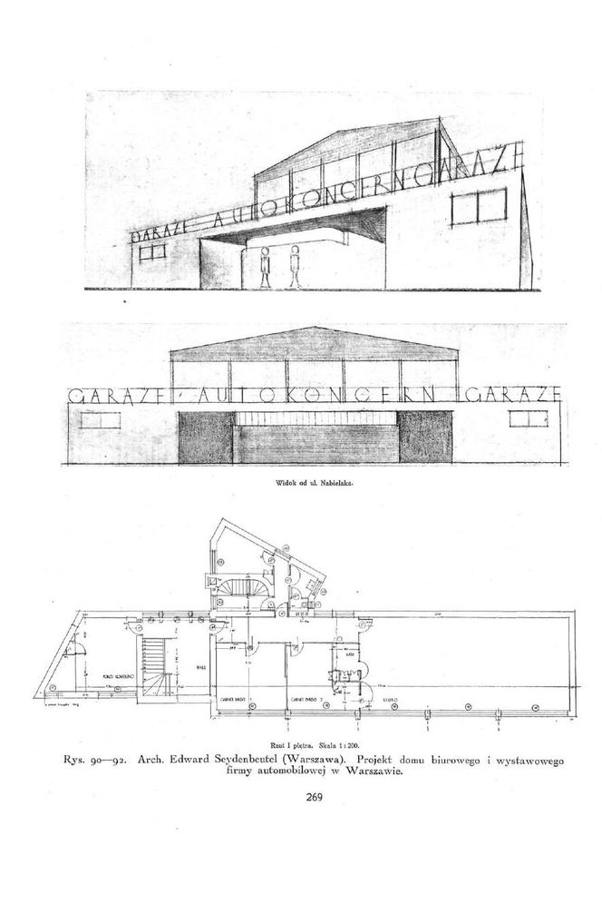 Dom biurowy i wystawowy firmy automobilowej w Warszawie