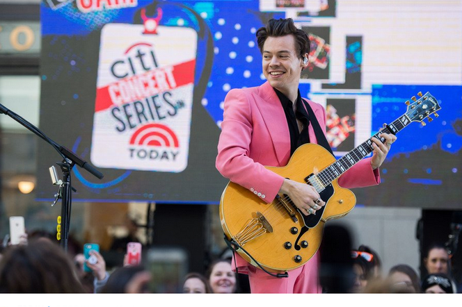 Harry Styles w Today