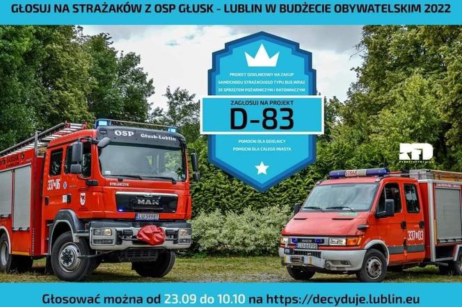 Bus dla strażaków OSP Głusk
