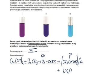 Matura chemia 2025: Odpowiedzi [16.05.2025] nowa formuła 2023