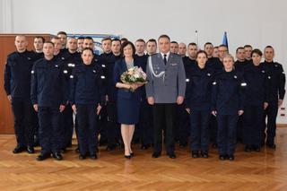 27 nowych policjantów na Podkarpaciu. Złożyli ślubowanie [ZDJĘCIA]