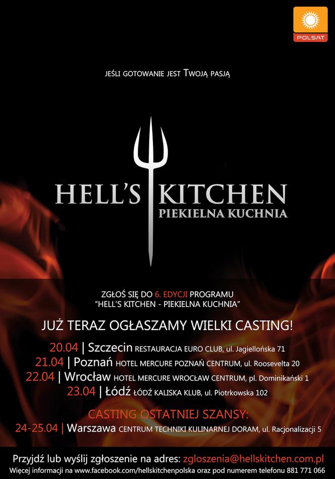 Castingi do Hell's kitchen 6 