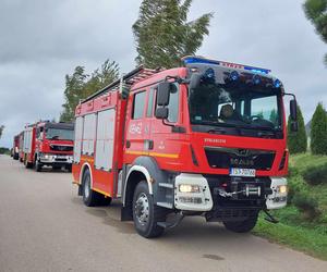 Wybuch kominka w Pokrzywnicy! Poszkodowana  kobieta w ciąży i dwoje dzieci