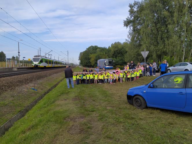 ZOBACZ ZDJĘCIA z akcji "Bezpieczny przejazd" w Koszewnicy, w gminie Kotuń - 15.09.2022
