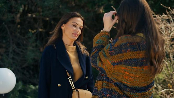 Barwy szczęścia odc. 3232. Regina (Kamila Kamińska), Kasia (Katarzyna Glinka)