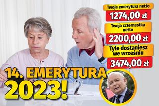 14. emerytura 2023!