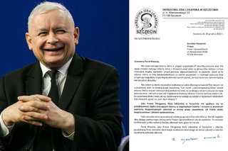 Kaczyński ostro o lekarzach. ORL w Szczecinie zareagował! [LIST]