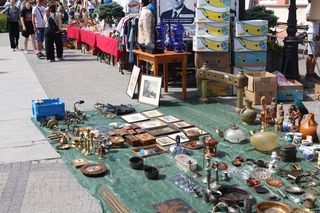 Mikołowski Jarmark Staroci odbywa się na Rynku