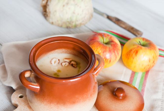 Zupa selerowo-jabłkowa - smakowita dawka zdrowia