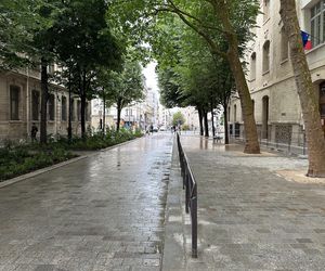 Szkolne ulice w Paryżu