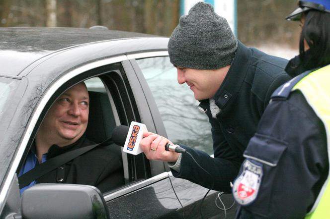 Nietypowe, walentynkowe kontrole policji i... pozdrowienia na antenie Radia ESKA