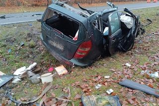 Wypadek w Lasowicach. Zginęła jedna osoba