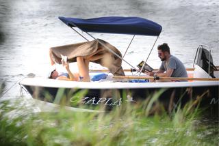 Aleksandra Kwaśniewska i Kuba Badach