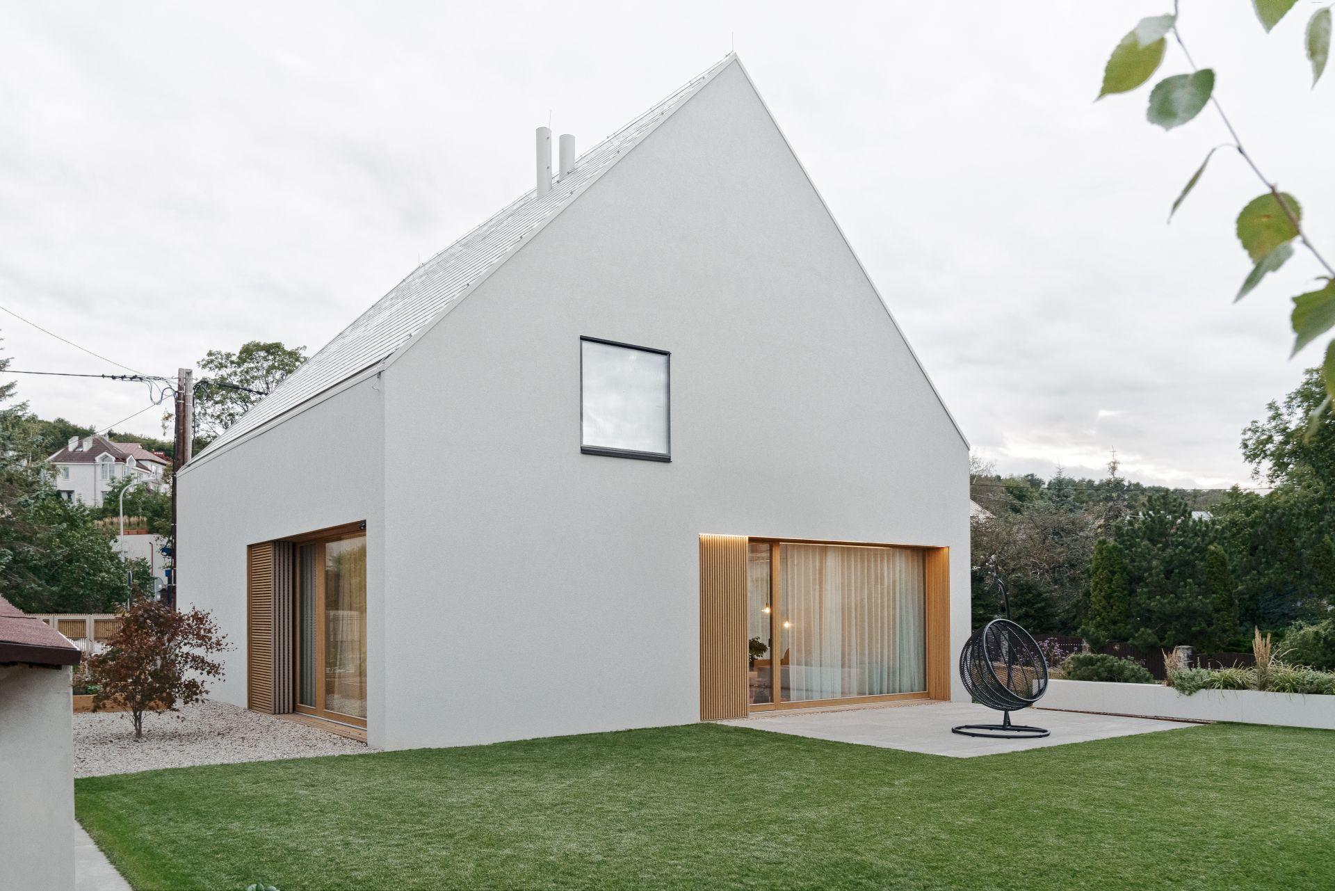 Biały dom na gdańskiej Strzyży