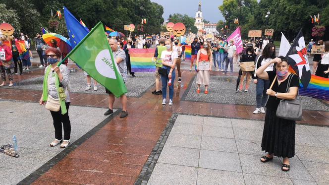 LGBT+ akcja poparcia w Białymstoku