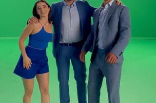 Nowa czołówka Barw szczęścia po wakacjach 2023. Damian (Michał Lesień-Głowacki), Mirek (Oliwer Kozłowski), Luiza (Julia Zielińska)