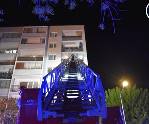 Tragiczny pożar w Legionowie. Dwie osoby reanimowane. Jedna nie przeżyła