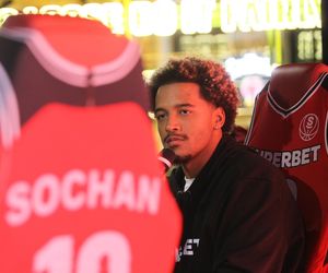 Jeremy Sochan spotkał się z fanami w Warszawie