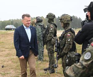 Minister Błaszczak w Centrum Szkolenia Bojowego Drawsko