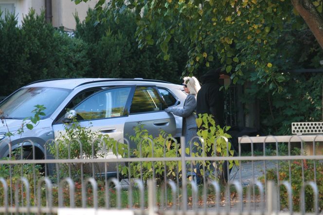 Małgorzata Tusk w wypożyczonym BMW.