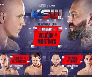 KSW 99: Karta walk. Kto walczy na gali przeniesionej z Czech do Gliwic 19.10.2024? Kolejność walk