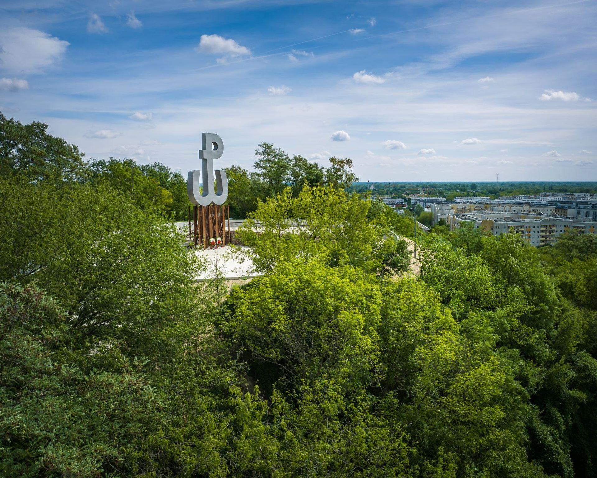 Park pod Kopcem Powstania Warszawskiego