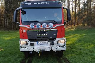 Koń utknął w bagnie. Dramatyczna akcja strażaków