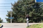 Protest na stacji PKP Włoszczowa Północ