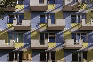 Dom stu balkonów w Krakowie