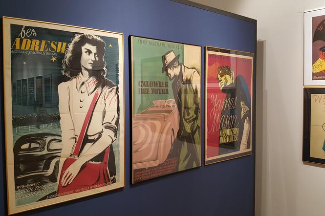 Wystawa artystycznych plakatów filmowych w muzeum