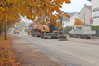 Roboty drogowe w rejonie ulicy Kraszewskiego w Siedlcach dobiegają końca