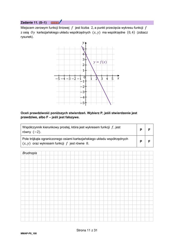 Matura próbna z matematyki. Mamy arkusz zadań CKE 