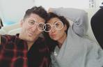 Robert Lewandowski i Anna Lewandowska