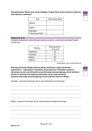 Matura geografia 2025 - arkusze CKE [NOWA FORMUŁA]