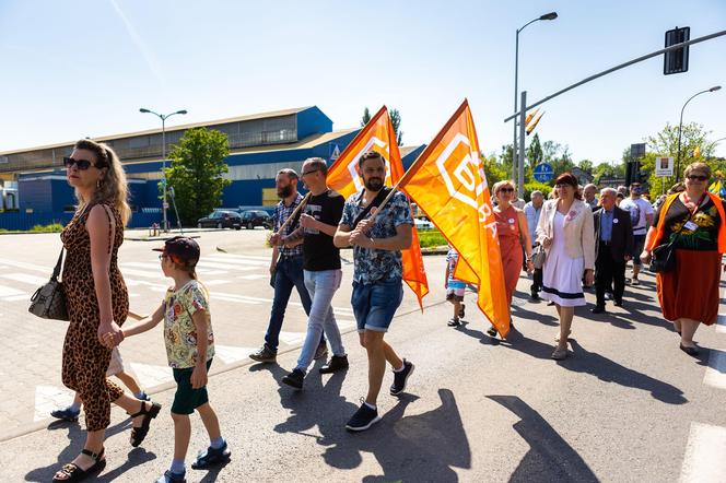 Chorzów. Pochód Ludzi Ognia w Świętego Floriana