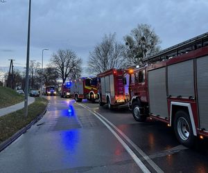 Pomorskie. Pożar Urzędu Skarbowego w Kartuzach