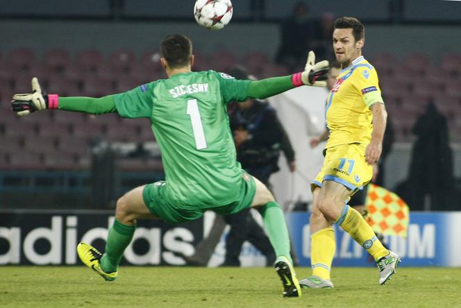 Napoli - Arsenal. Wojciech Szczęsny