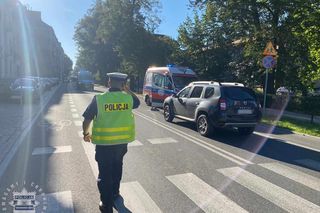 Potrącenie pieszej w centrum Tarnowskich Gór