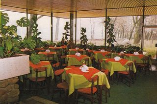 Kawiarnia Rozdroże w latach 70.