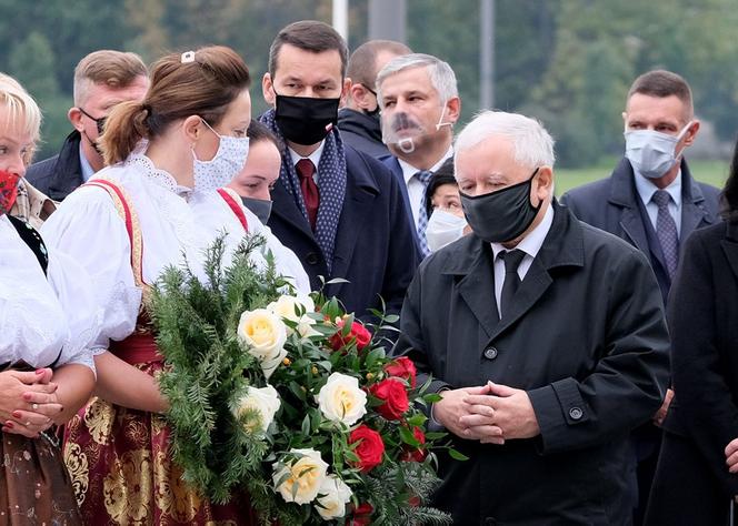 TAK Kaczyński ryzykował zarażenie koronawirusem